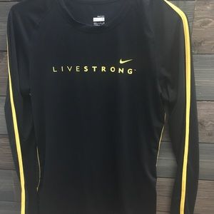 Livestrong athletic long sleeve Nike